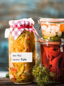 125/250/375pcs 125pcs/Roll Food Storage Labels, Suitable For Refrigerator, Jam Jars And Food Storage Containers, Can Be Used For Labeling Name, Category, Pricing And Sequence Number - Multicolor - View 9