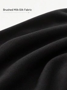 Y2K Slim Fit V-Neck Bell Sleeve Cropped Top, Suitable For Street Style, Daily Wear And Weekend Outings - Black - View 6