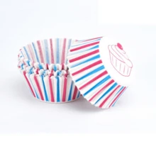 100 PCS Printed Cake Paper Cups, Muffin Baking Paper Liners, Suitable For Birthday, Valentine's Day, Christmas, Party, Daily Use - View 16