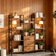 Bookcase - Brown - View 4