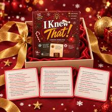 Fun Trivia Card Game, Christmas Themed Packaging, Multi-Category Knowledge Challenge And Interactive Q&A Board Game, Suitable For Family Gatherings, Friends Parties, Game Nights And Holiday Gifts - Multicolor - View 8