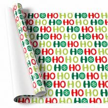 17吋*9.8英呎聖誕包裝紙捲套裝，附HO HO HO字母，適合包裝聖誕禮物，冬季節日禮物包裝用品，派對裝飾，送給他/她的禮物 - J - 查看 10
