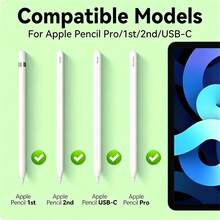 4/8PCS Metal Replacement Tips For Apple Pencil, Wear-Resistant Metal Tips For Pencil 1st & 2nd Generation - Multicolor - View 3