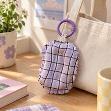1 Pc Cute Fabric Letter Keychain Women Bag Accessory - Multicolor - View 26