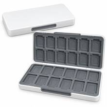 Game Card Storage Case Compatible With Nintendo Switch, 24 Game Card Slots & 24 Micro SD Card Slots, Portable Magnetic Protective Game Cartridge Organizer Travel Case - View 12