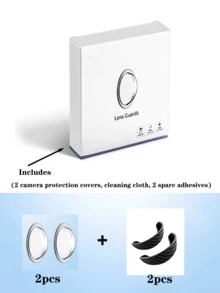 2/4pcs Car Camera Protective Cover, Rainproof, Fogproof, Anti-Glare, Highly Durable - A - View 12