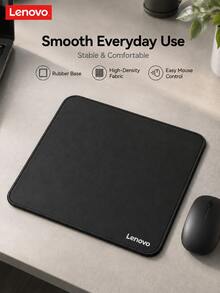Lenovo Mouse Pad, 260*220*3mm Precision Stitched Edge Mouse Mat With Smooth Woven Surface, Non-Slip Rubber Base, Durable Desk Pad For Office, Gaming, Laptop And Desktop Use - View 14