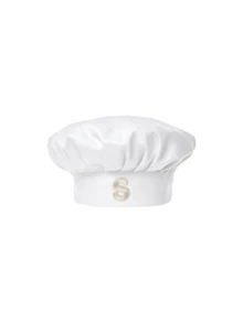 1pc Customized A-Z Letter Women's Chef Hat, Adjustable Elastic Back Cooking Cap, White Kitchen Baking Hat, Suitable For Restaurant, Home, Party - White - View 10