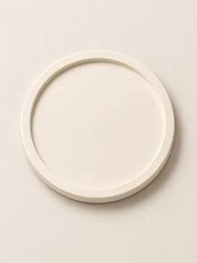 1pc Round Silicone Vanity Tray, Bathroom Countertop Storage Organizer, Suitable For Perfume, Jewelry, Cosmetics, Skincare And Soap Dispenser, Kitchen Sink, Bedroom Vanity, Makeup Table, Entryway Key Decorative Storage Tray, Modern Home Decor Gift - Multicolor - View 8