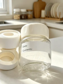 125/250/375pcs 125pcs/Roll Food Storage Labels, Suitable For Refrigerator, Jam Jars And Food Storage Containers, Can Be Used For Labeling Name, Category, Pricing And Sequence Number - Multicolor - View 7