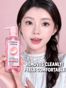 L'Oreal L'Oréal Paris Micellar Cleansing Oil, 250ml, Deep Cleansing, Easy Removal, Non-Irritating For Sensitive Skin, Long-Lasting Hydration, Suitable For All Skin Types - Cleansing Oil - 250ml - View 3