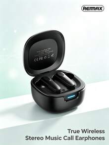 REMAX CozyBuds W30N True Wireless Bluetooth Earbuds: Layar sentuh LCD berwarna penuh, peredam kebisingan dual-core ANC+ENC, Bluetooth 5.4, driver dinamis 13mm untuk kualitas suara HiFi, daya tahan baterai 30 jam, kompatibel dengan iOS/Android. - View 5