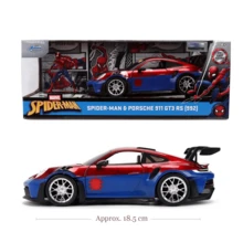 Simba JadaToys 1:24 合金壓鑄 911 GT3RS 跑車模型車 裝飾收藏展示禮品 - 跑車款B - 查看 11