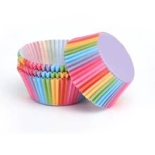 100 PCS Printed Cake Paper Cups, Muffin Baking Paper Liners, Suitable For Birthday, Valentine's Day, Christmas, Party, Daily Use - View 23