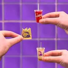MGA Entertainment MGA's Miniverse Make It Mini Taco Bell® Collectible Mystery Craft Kit With UV Resin And Display Capsule - Multicolor - View 5