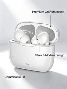 True Wireless Earbuds - Compatible With Apple And Android Devices, Built-In Microphone, Sweat-Resistant, Up To 24 Hours Playtime - White, Earphones > Wireless, True Wireless Earbuds, Earphones - View 4