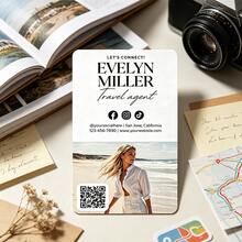 بطاقات عمل مخصصة، بطاقات، بطاقات تهنئة مخصصة، رموز QR مخصصة، دفعات مخصصة، كوبونات مخصصة، بطاقات فعاليات مخصصة، بطاقات طاولة مخصصة، عيد ميلاد، حفلة، عطلة، زفاف، اعتراف، لافتات طاولة - بطاقة - مشاهدة 2
