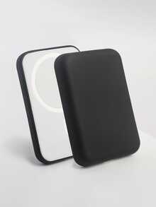 Magnetic Power Bank Protective Case Compatible With IPhone - TPU Soft Anti-Drop Protective Cover, Compatible With MagSafe | Matte Texture, Closed Design (Battery Not Included) - Multicolor - View 2