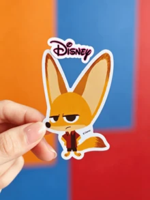 Set Stiker Disney Zootopia Judy & Nick 50pcs, Stiker Vinyl PVC Tahan Air untuk Laptop, Botol Minum, Koper, Scrapbook, dan Dekorasi DIY Casing Ponsel - MultiWarna - View 9