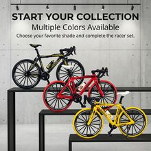 Children's 1:8 Scale Realistic Road Bike Assembly Model Toy, Multi-Part DIY Assembly Toy, Desktop Decoration Ornament, Parent-Child Interactive Handmade Toy, Boys' Collectible Ornament, Random Accessory Colors, Suitable For Boys Aged 3 And Above For Parent-Child Interactive Play - Multicolor - View 8