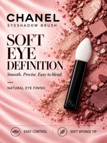Chanel Eyeshadow Brush 3-Pack, 0.8*4cm, Soft Sponge Tip, Precise Application, Compact And Portable, Ideal For Eye Makeup - Eyeshadow Brush - View 6