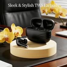 New TWS Bluetooth Earbuds, Wireless Bluetooth Headphones, Noise Cancelling Earphones With Microphone, Smart Touch Control Earbuds, Compatible With Smartphones - View 2