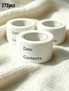 125/250/375pcs 125pcs/Roll Food Storage Labels, Suitable For Refrigerator, Jam Jars And Food Storage Containers, Can Be Used For Labeling Name, Category, Pricing And Sequence Number - Multicolor - View 11
