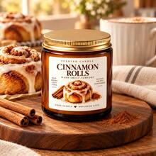 1PC Cinnamon Roll Scented Candle – A Sweet Gift For Female Friends, Dessert Lovers, Couples, And Family; Perfect For Bedrooms And Bathrooms To Create A Cozy Atmosphere. - one-size - View 1