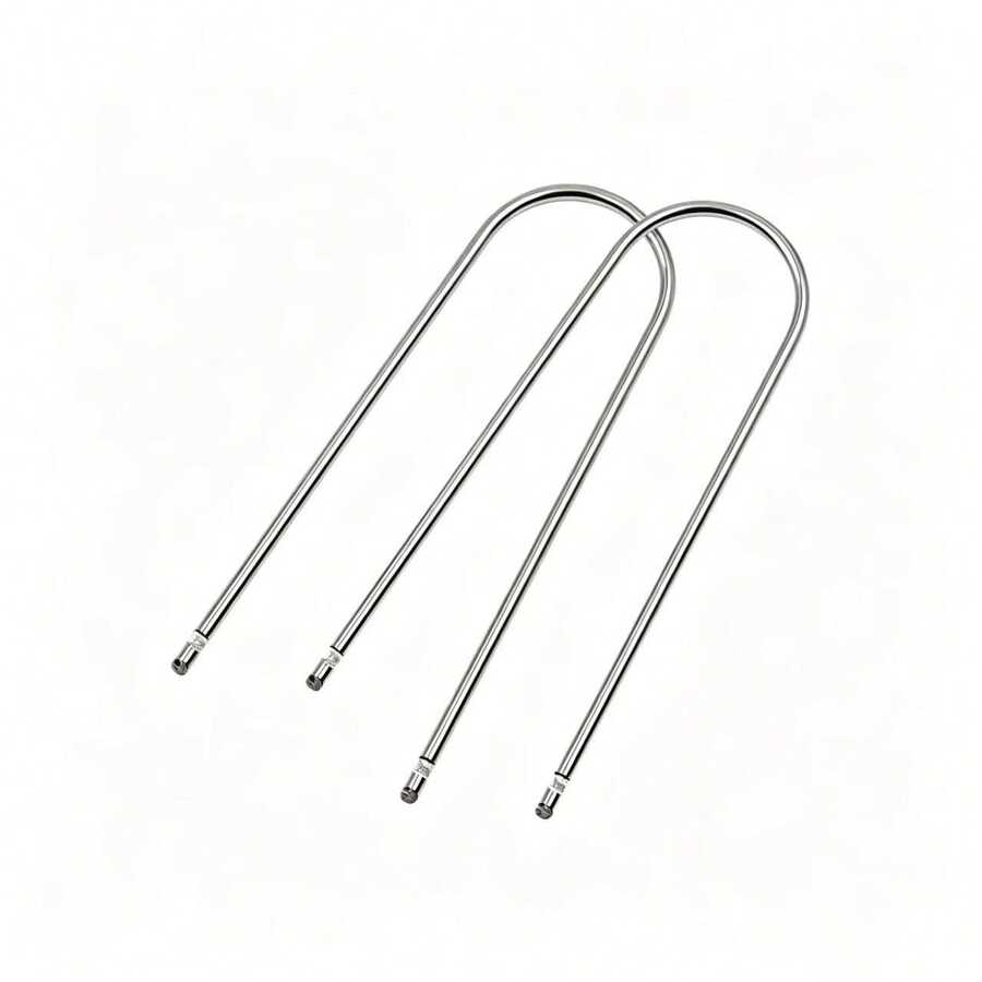 2pcs Car Audio Radio Removal Keys CD Changer Removal Tool Compatible With Ford Peugeot Renault - 2pcs - View 1