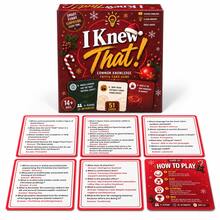 Fun Trivia Card Game, Christmas Themed Packaging, Multi-Category Knowledge Challenge And Interactive Q&A Board Game, Suitable For Family Gatherings, Friends Parties, Game Nights And Holiday Gifts - Multicolor - View 9