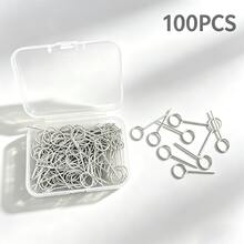 100pcs Universal Phone SIM Card Removal Tool, Portable Smart SIM Ejector Pin With Long Round Hardened Needle Tip, Compatible With Any SIM Slot - SIM Card Ejector Tool - View 9