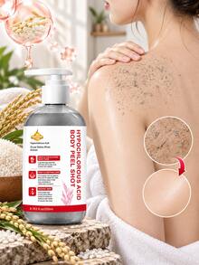 SUMIFANG Hypochlorous Acid & Rice Bran Body Exfoliating Spray 200ml – Hypochlorous Acid + Rice Bran Extract – Removes Dead Skin Cells And Excess Sebum, Smooths Uneven Skin Texture, Brightens Complexion | Gentle And Non-Irritating - Hypochlorous Acid - View 1