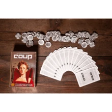 Coup Card Game, Dystopian Universe Deduction & Deception Tabletop Game, Great For Christmas, Game Party, Perfect Gift For Group Gathering, Secret Identity Interactive Party Game - Multicolor - View 4