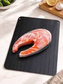3pcs/1pc Aluminum Cutting Board, Reusable Kitchen Chopping Board With Grooved Surface, Suitable For Meat, Vegetables, Fruits Food Preparation, Kitchen Countertop Cooking Accessory - View 12