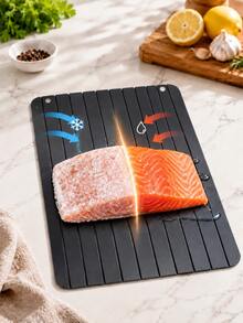 3pcs/1pc Aluminum Cutting Board, Reusable Kitchen Chopping Board With Grooved Surface, Suitable For Meat, Vegetables, Fruits Food Preparation, Kitchen Countertop Cooking Accessory - View 13