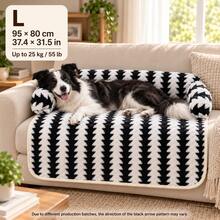 Dog Bed Cat Bed Pet Bed, 2026 New Warm Plush Dog Sofa Bed And Cat Sofa Bed, Soft Thickened Pet Sofa Pad, Non-Slip Bottom, Winter Sofa Protector Pad, Suitable For Small And Medium Dogs And Cats - Black - View 8
