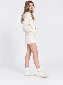 Sepatu kanvas Converse model tinggi kasual tahun 1970-an, nyaman, tahan lama, dan berventilasi baik, unisex, warna putih. - Putih - View 8