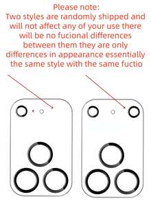 3pcs Full Coverage Camera Lens Protector Film, Compatible With IPhone DUO 18Promax/18Pro/17Promax/17Pro/14/15/13/16 Pro Max Plus/12/11/17 Air Rear Lens Glass - Clear - View 3