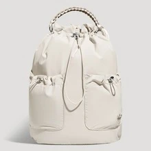 Adidas Originals Ransel Outdoor Ringan Unisex DAILY TO GO BP LI0087 - Krem - View 7