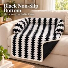 Dog Bed Cat Bed Pet Bed, 2026 New Warm Plush Dog Sofa Bed And Cat Sofa Bed, Soft Thickened Pet Sofa Pad, Non-Slip Bottom, Winter Sofa Protector Pad, Suitable For Small And Medium Dogs And Cats - Black - View 7