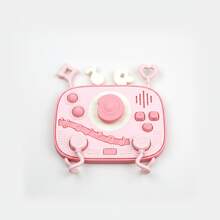 ETETOO Đồ chơi kéo cảm giác bằng silicone cho bé, bảng hoạt động phát triển sớm tương tác với nút bấm, vòng xoay, dây kéo và bề mặt vân chạm - Nhiều màu - Xem 10
