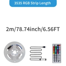 RGB LED Strip Lights 44-Key Remote, USB Powered TV Backlight, Color Changing Ambient Lights For Bedroom Living Room, Halloween Home Decor - 44-key RGB LED Strip - View 14