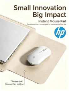 HP Cream Style/Minimalist Laptop Sleeve, Anti-Collision And Anti-Scratch, Slim And Lightweight With Bare Machine Feel, Compatible With 14-Inch And 16-Inch Laptops, Super Convenient For Business Travel - View 4
