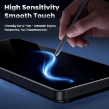 5pcs Hydrogel Privacy Screen Protector, Supports Fingerprint Unlock, Compatible With Samsung S26/S25/S24/S23/S22 Ultra Plus, - Black - View 5