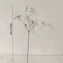 Artificial Butterfly Branches, Fake Butterfly Flower Stems, Bendable Stem Vases For Flower Arrangement, Home Dining Table Center, Wedding, Window Decoration - Multicolor - View 2