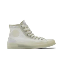 Sepatu kanvas Converse model tinggi kasual tahun 1970-an, nyaman, tahan lama, dan berventilasi baik, unisex, warna putih. - Putih - View 2