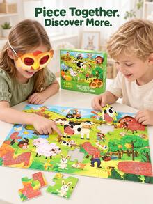 Children's Fun Puzzle Exploration Red Lens Focus-Improving Educational Toy Parent-Child Interactive Game Holiday Gift - Multicolor - View 3