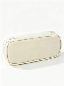 1pc Simple Solid Color Large Capacity Student Pencil Case, Multi-Layer Classification Storage Pencil Bag, Campus Large Capacity Desktop Stationery Storage Bag, Multi-Function Dormitory Cosmetic Storage Bag, Can Be Used To Store Pens, Rulers, Erasers And A Series Of Pencil Cases, Back To School Season Must-Have - Multicolor - View 4