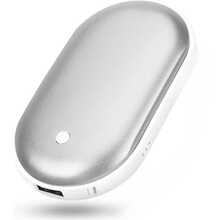 Penghangat Tangan Saku Portabel Isi Ulang Dua Sisi, Penghangat Tangan Penting untuk Berkemah & Berburu di Luar Ruangan Musim Dingin, Kapasitas Baterai: 2400mAh, Kapasitas Baterai: 1200mAh - MultiWarna - View 12