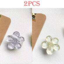 1pc/2pcs Cute 3D Flower Foldable Phone Holder, Fresh Floral Adhesive Bubble Phone Stand, Extendable Flower Phone Grip Holder, Suitable For Smartphones, Tablets And Phone Accessories, Ideal Gift For Friends - Multicolor - View 45